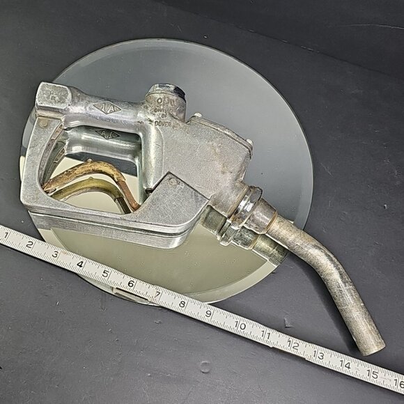 COLLECTIBLE Vintage OPW 1A Fil-O-Matic Dover Gas Pump Nozzle Canada - Picture 12 of 15